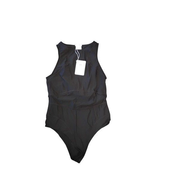 NWT Wolford Performance Skinwear Bodysuit‎ Women's XS Sleeveless Black
